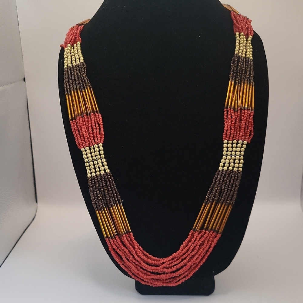 Multicolor Beaded Necklace